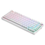 SAVIO PHENIX WHITE Trdlst mekanisk tastatur, Gateron Red Pro, ABS #6