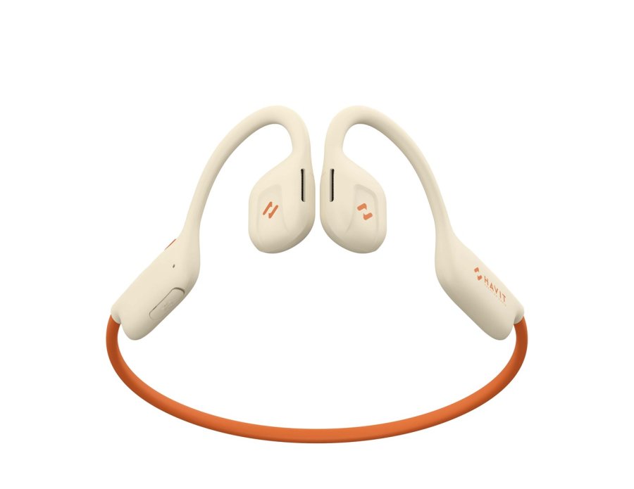 Havit E510BT Freego1 Air  Luftledningshovedtelefoner med bent re, beige #4