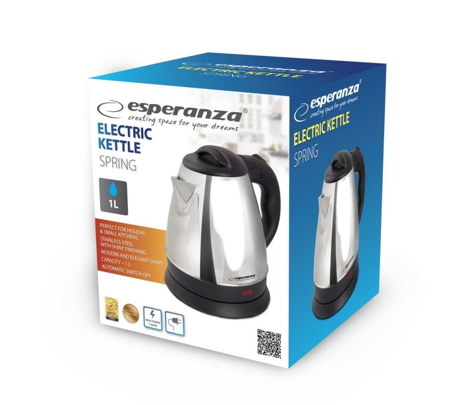 Esperanza EKK116S elkedel 1L 1350 W slv #3