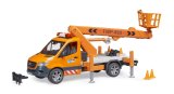 BRUDER MB Sprinter w/Working Platform #1