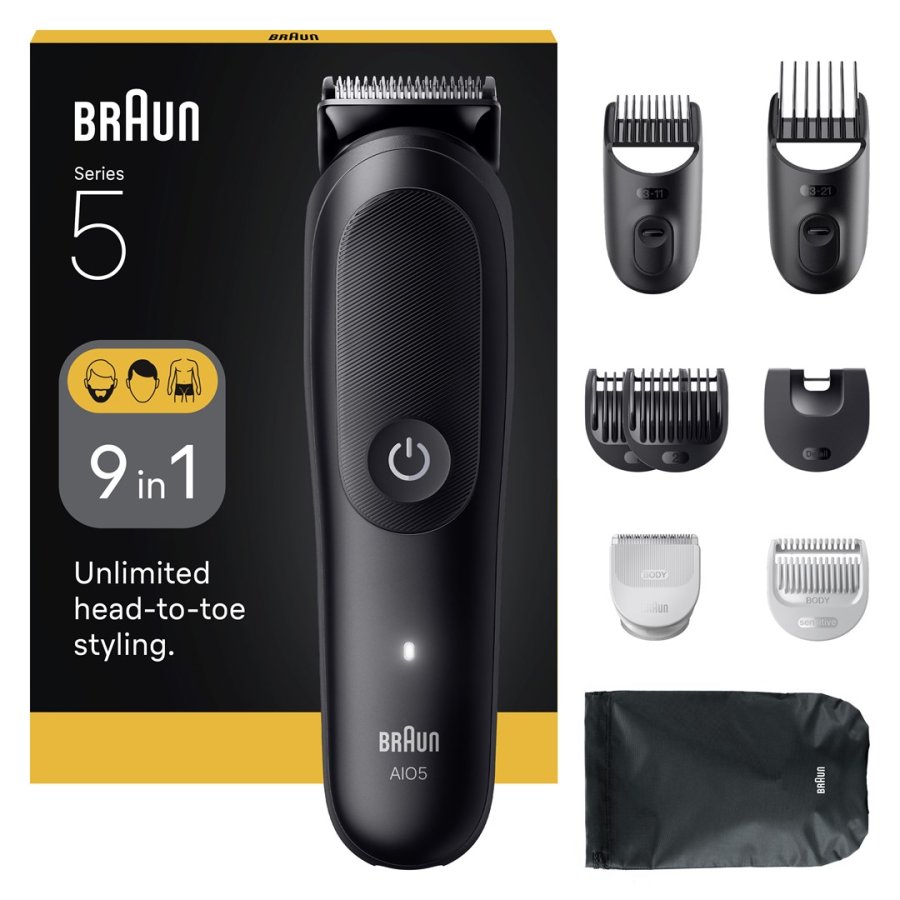 Braun 80789921 skg- og hrtrimmer Sort 21 Lithium-Ion (Li-Ion) #1