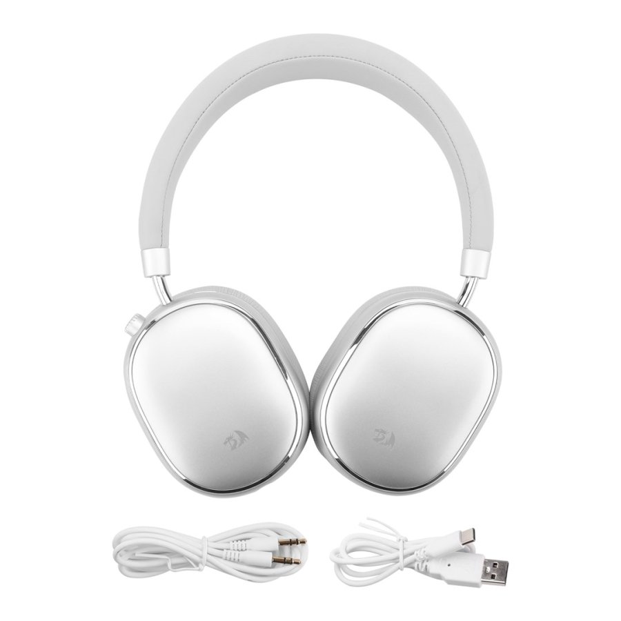 REDRAGON H620 VibeCore 700NC ANC Tr�dl�s Bluetooth Hvid #7