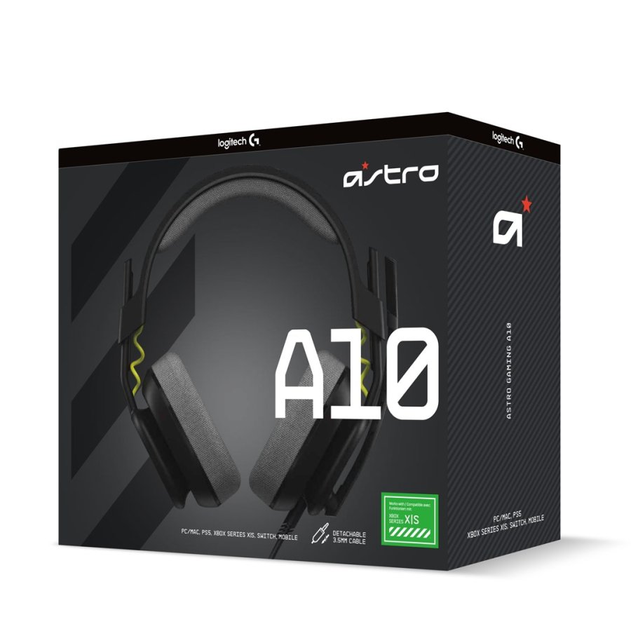 ASTRO Gaming A10 Headset Ledningsfrt Spil Sort #10