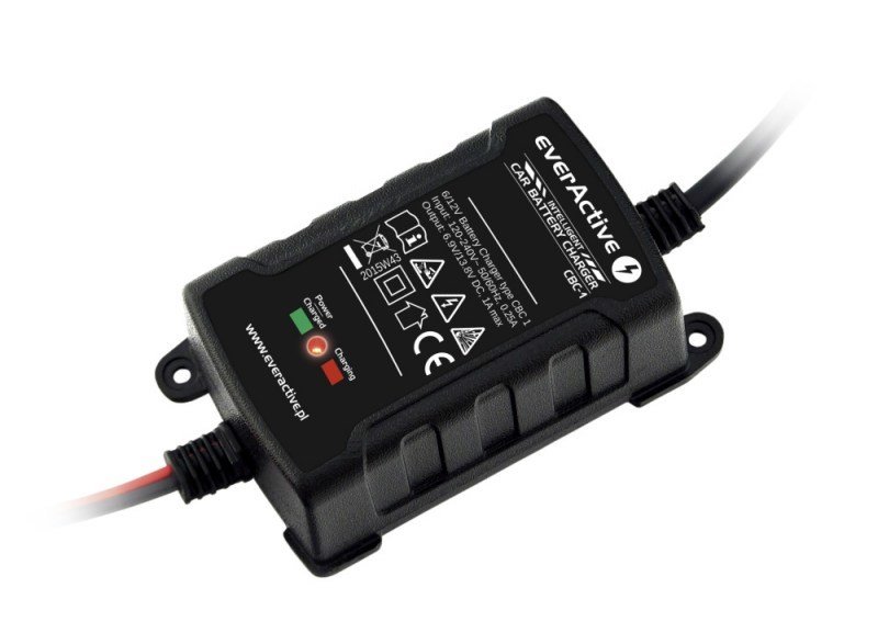 Everactive CBC-1 batterioplader til kretj 6-12 V Sort #3