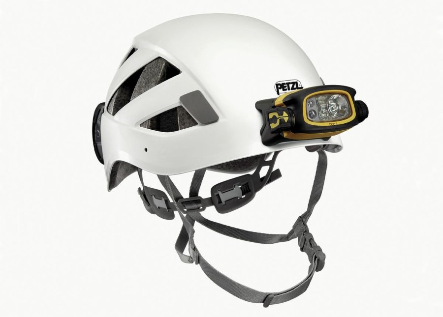 Petzl Duo S Sort, Gul Hovedb�nd lommelygte #6