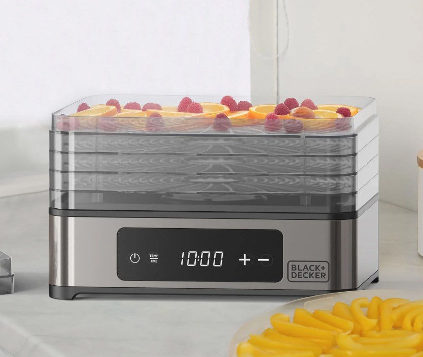 Black+Decker BXDE401E t�rrer til frugt, svampe og gr�ntsager #2