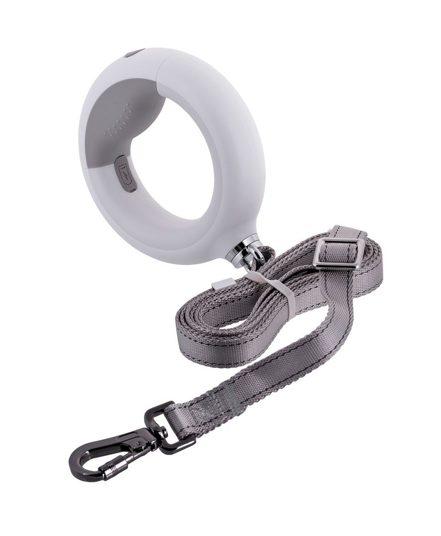 DOGGY VILLAGE Luminous Leash 3in1 MT7126 white - hundesnor - 2m #1