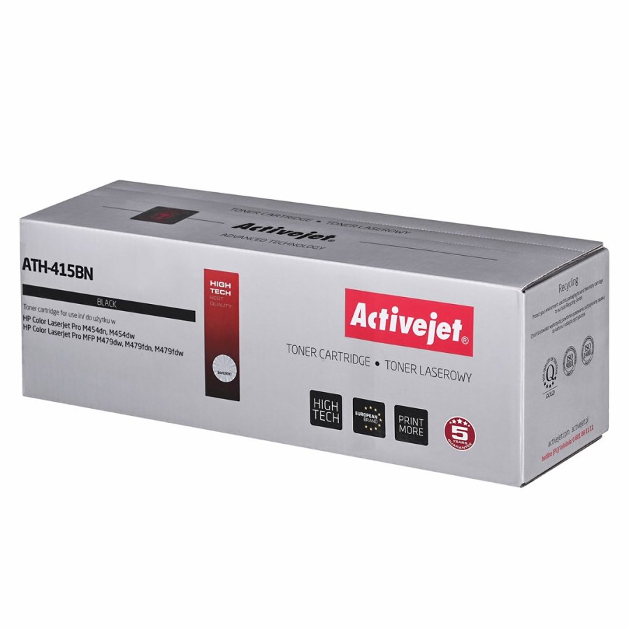 Activejet Toner ATH-415BNX (erstatning for HP 415X W2030X; Supreme; 7500 sider; sort) #3