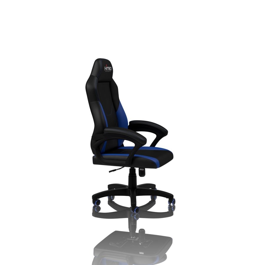 Nitro Concepts C100 PC gamingstol Polstret sde Sort, Bl #7