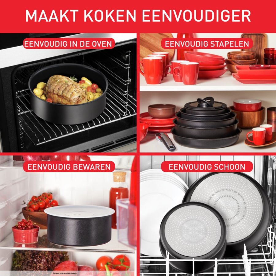 Tefal Ingenio L76391 grydes�t 4 stk #4