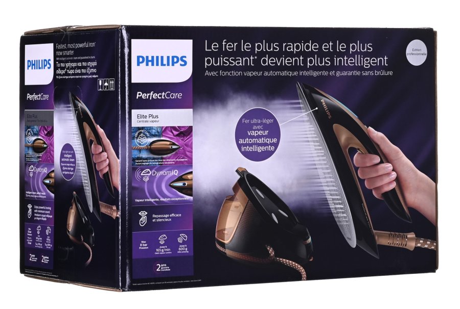 Philips Op til 600 g dampskud, strygejern med dampstation #10