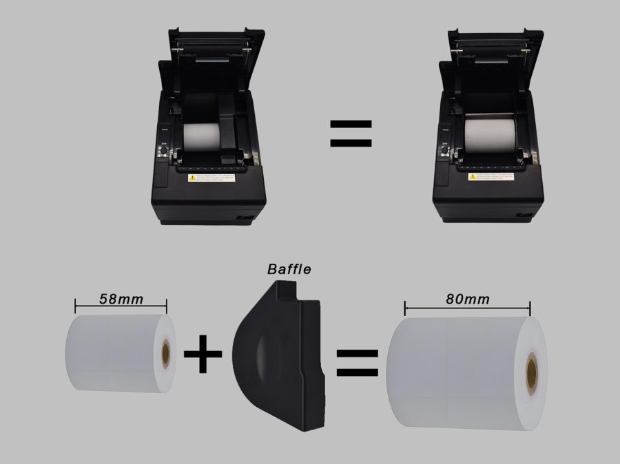 Equip 351005 POS printer 203 x 203 dpi Ledningsf�rt Termisk #7