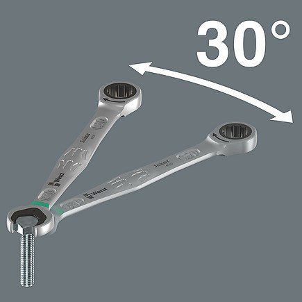 Wera 05020014001 ringgaffelngle #10