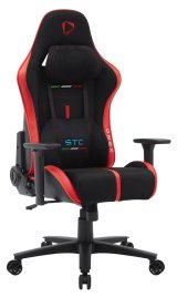 Onex AirSuede | Onex | Gaming chairs | STC Alcantara L Series | Black/Red #6