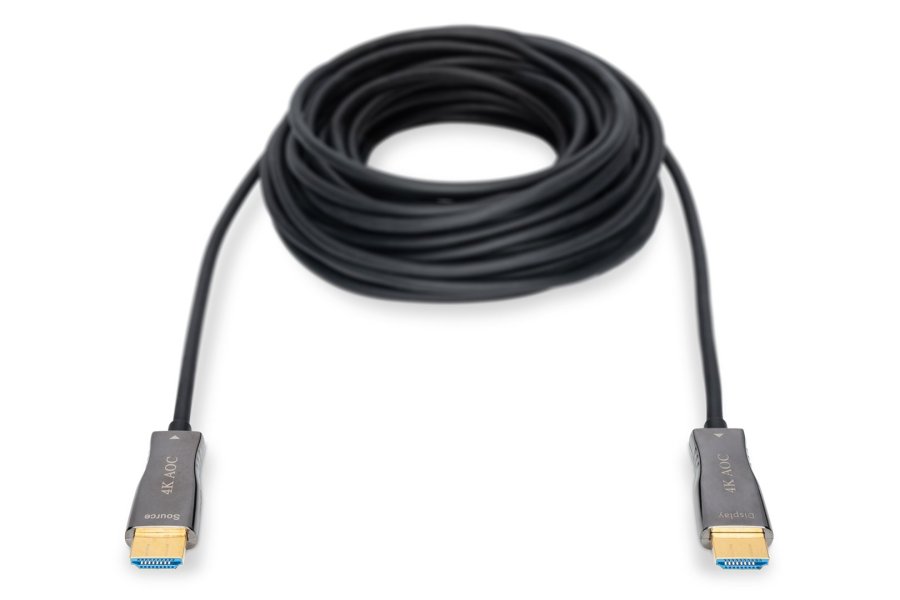 Digitus AK-330125-300-S HDMI-kabel 30 m HDMI Type A (Standard) Sort #3