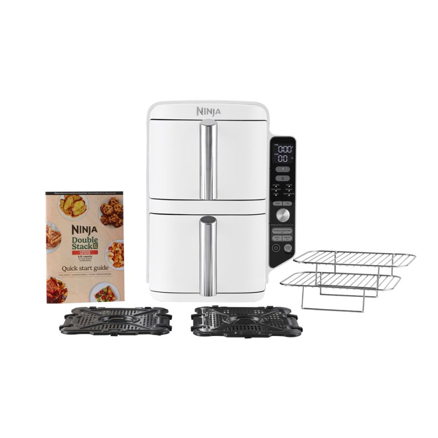 SharkNinja SL400EUWH frituregryde Dobbelt 9,5 L Enkeltstende 2470 W Varmluftsteger Hvid #5