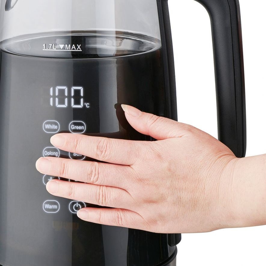 ELDOM C530 NEVO elkedel 1,7 L 2200 W Sort, Transparent #5