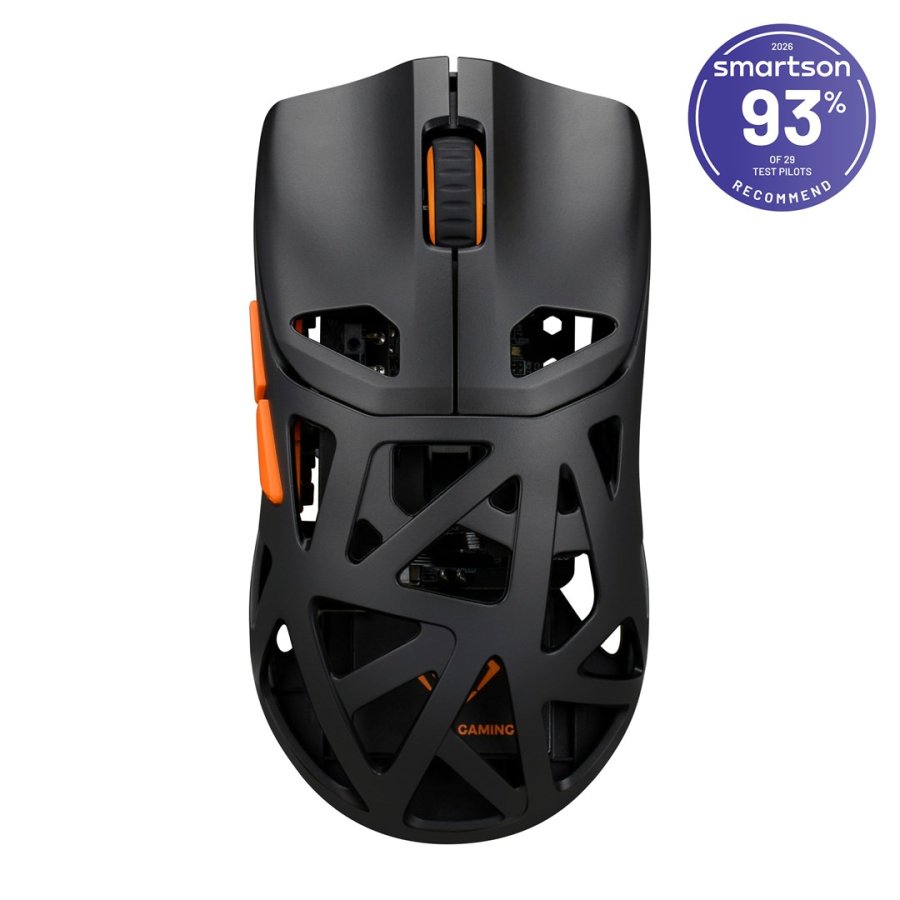 Deltaco Gaming DM370 tr�dl�s ultralet 51g gaming mus, 3311 IC, hurtigopladningsteknologi #1