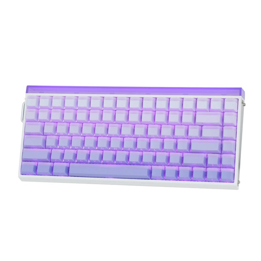 HERO84 HE White+Purple+Gradient+LIGHT JadeKing switch RGB AULA-tastatur #15