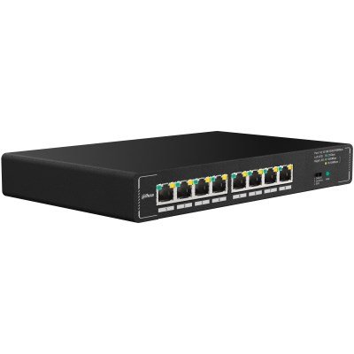Dahua Technology SMG1008 netv�rksswitch Ikke administreret 2.5G Ethernet (100/1000/2500) Sort #3