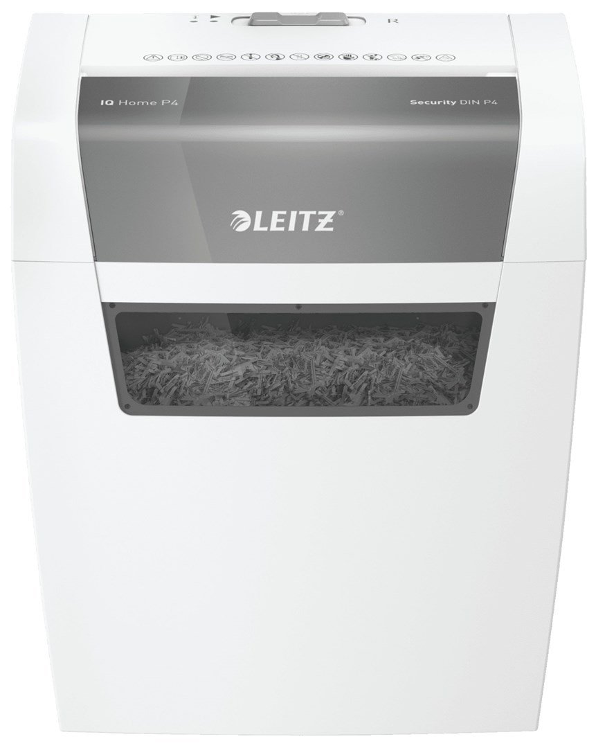 Leitz IQ Home Shredder, P4, 6 ark, 15 l beholder #2