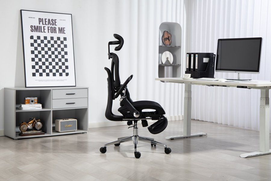 Activejet ergonomisk kontorstol YK848 sort #32