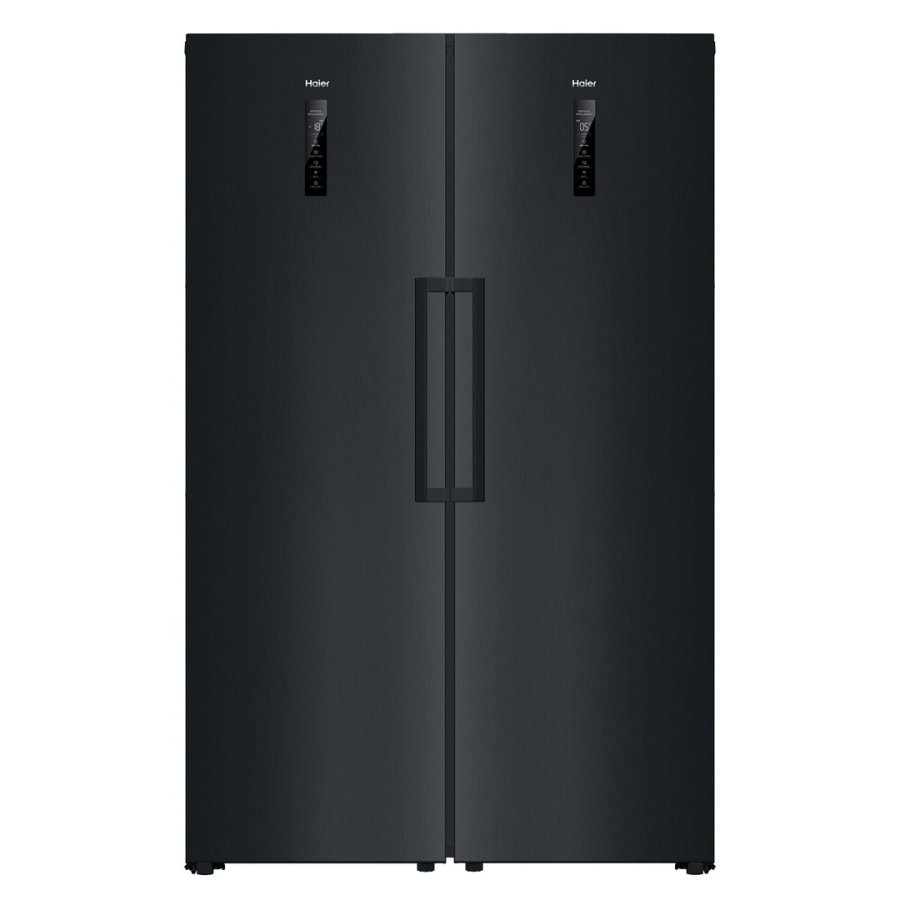 Haier H4F306DDH1R St�ende fryser Fritst�ende 301 L D Sort #3