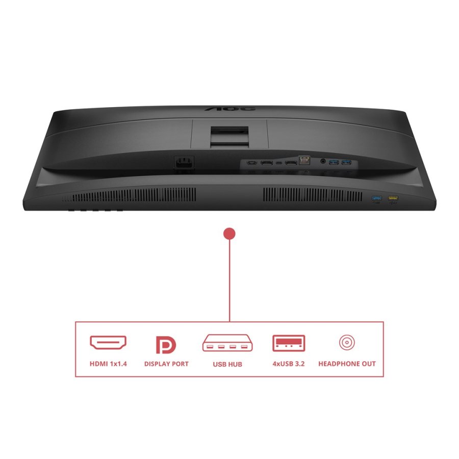 AOC 27E4CV computerskrm 68,6 cm (27