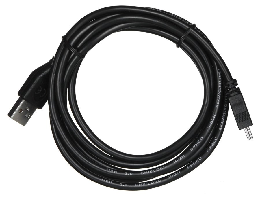 Gembird 1.8m USB 2.0 A/mini-USB M USB-kabel 1,8 m USB A Mini-USB B Sort #3
