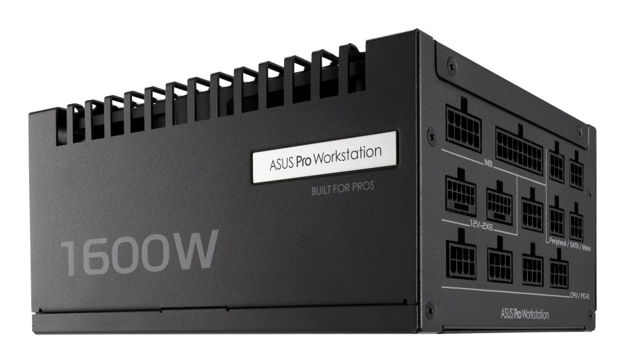 ASUS Pro WS 1600W Platinum enhed til str�mforsyning 20+4 pin ATX ATX Sort #8