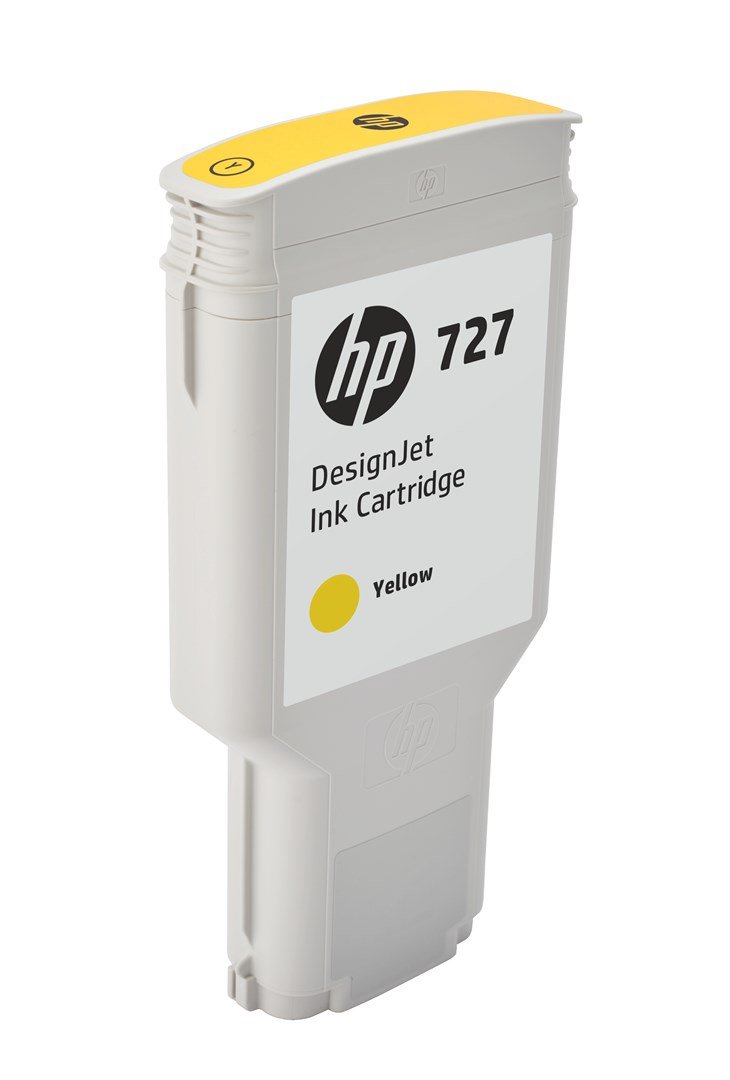 HP 727 DesignJet-bl�kpatron med 300 ml, gul #3