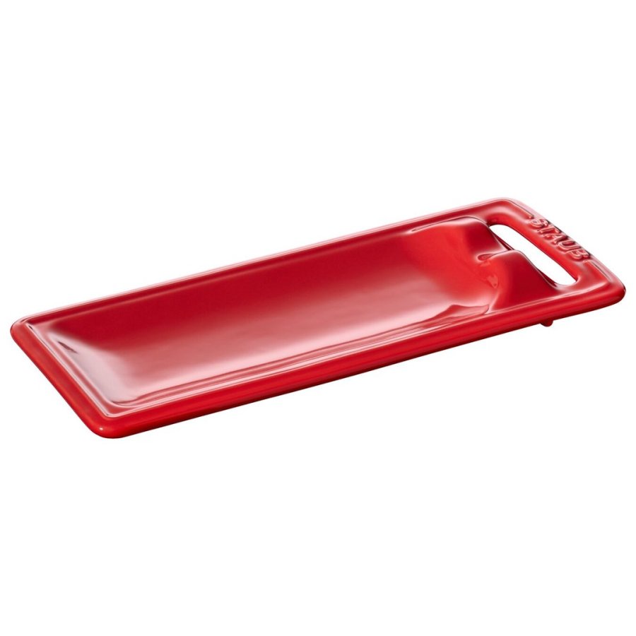 Staub Ceramique hviler til ske Skeholder Cherry (fruit) Keramisk #1