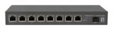 LevelOne GEP-0925 netv�rksswitch Ikke administreret 2.5G Ethernet (100/1000/2500) Str�m over Ethernet (PoE) Sort #3