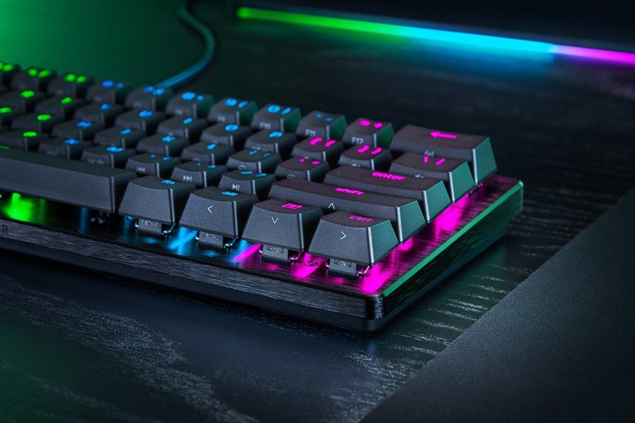Razer Huntsman V3 Pro Mini tastatur Spil USB QWERTZ Tysk Sort #6