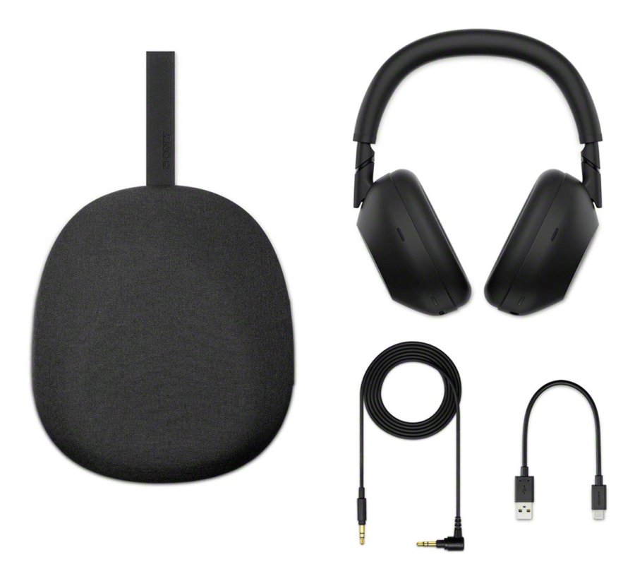 Sony WH-1000XM6 Headset Kabel & trdls Musik/hverdag USB Type-C Bluetooth Sort #8