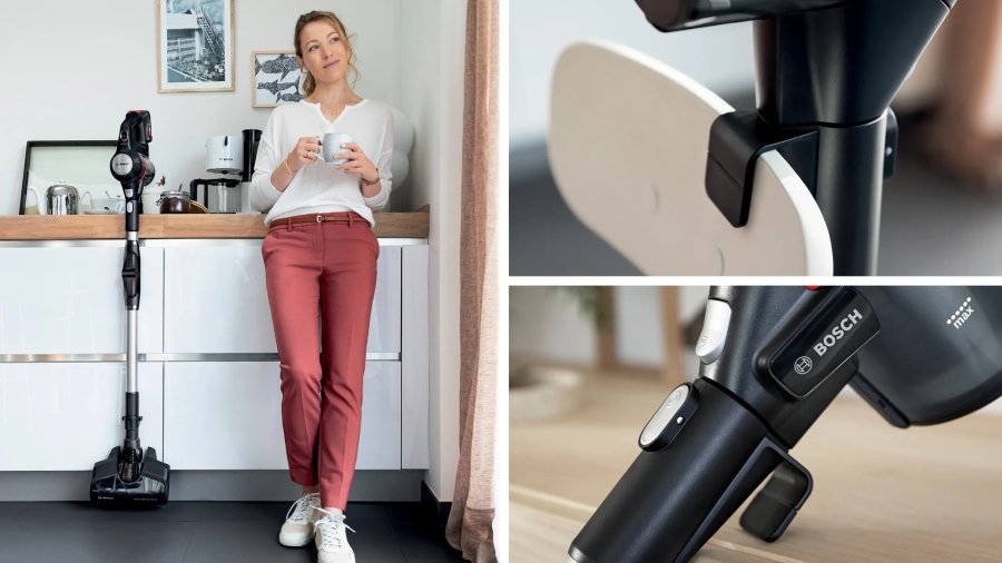 Bosch BCS712XXL stav stvsuger & elektrisk kost Stick vakuum Batteri Dry Posels 0,3 L Sort 3 At #40