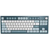Montech MKey TKL tastatur Spil USB Mrkegr, Lyse Bl, Hvid #3