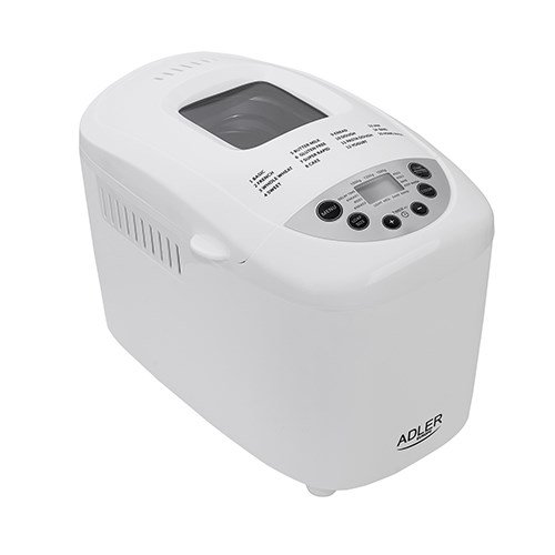 Adler AD 6019 bagemaskine 850 W Hvid #8