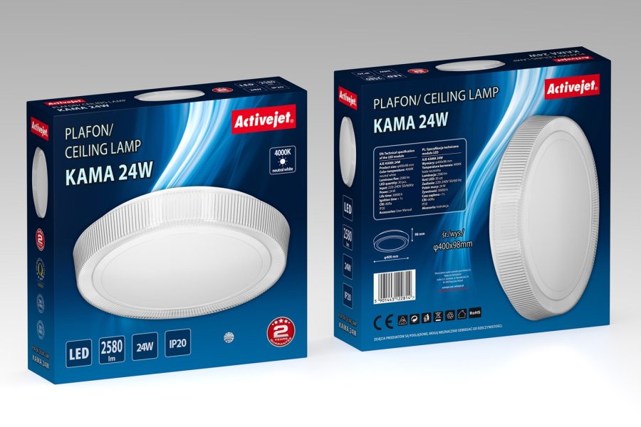 Activejet LED-loftplafond AJE-KAMA 24W #9