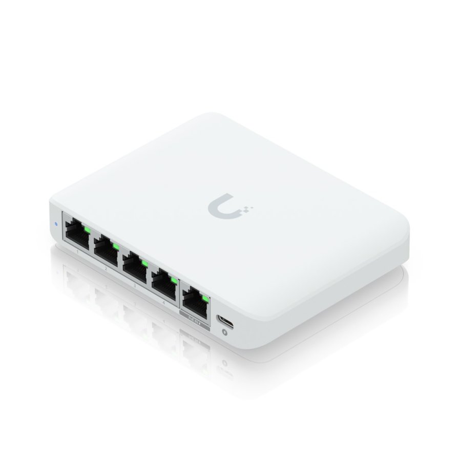 Ubiquiti UniFi Flex Mini 2.5G Administreret 2.5G Ethernet (100/1000/2500) Strm over Ethernet (PoE) Desktop Hvid #3