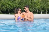 Bestway Fast Set 57313 swimmingpool til over jorden Indrammet pool Rund 9677 L Gr� #7