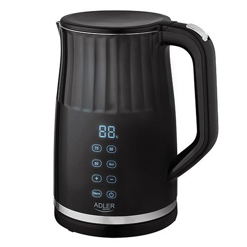Adler AD 1350 1,7L temperaturkontrolleret LED elkedel Sort #1