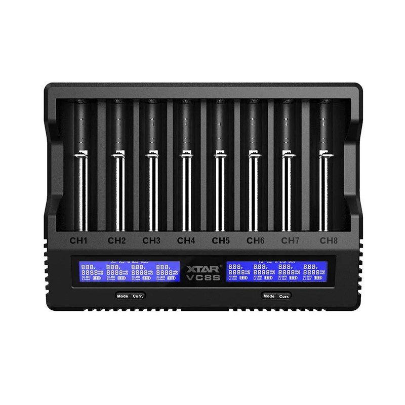 Battery charger Li-ion and NiMH - 8 slots #1