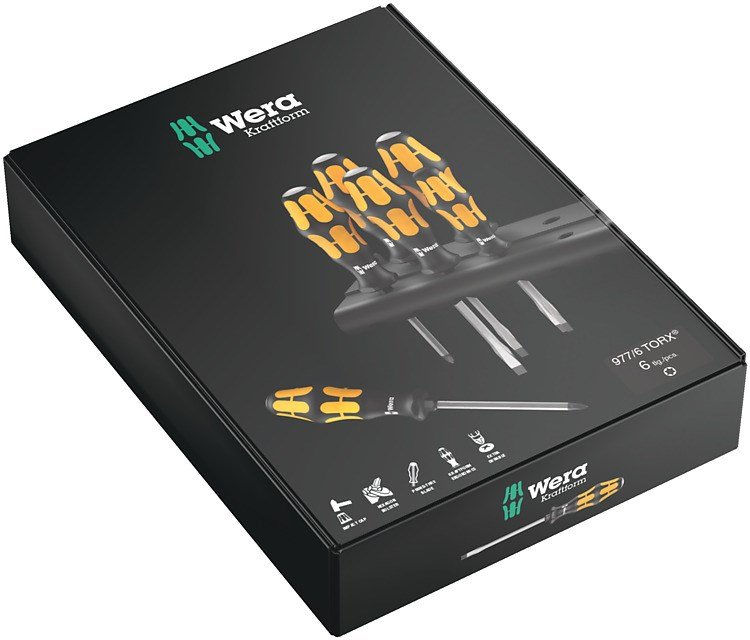 WERA 977/6 TORX Kraftform Wera screwdriver set #3