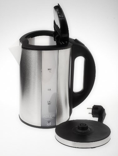 Adler AD 1216 elkedel 1,7 L Sort, Slv 2200 W #13