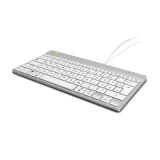 R-Go Tools Ergonomisch toetsenbord R-Go Compact Break, compact toetsenbord met pauzesoftware, QWERTZ (DE), bedraad, wit #3
