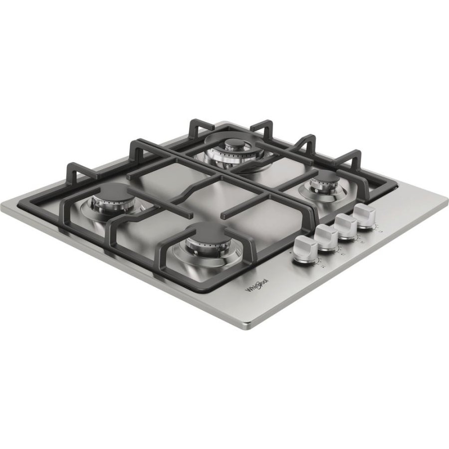 Whirlpool TGML 661 IX R Rustfrit st�l Indbygget 58 cm Gaskomfur 4 zone(s) #6