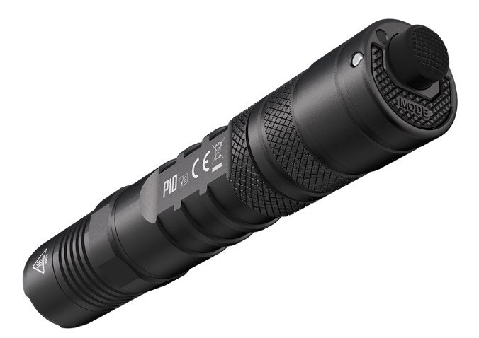 Nitecore P10 V2 lommelygte Sort Taktisk lommelygte LED #5