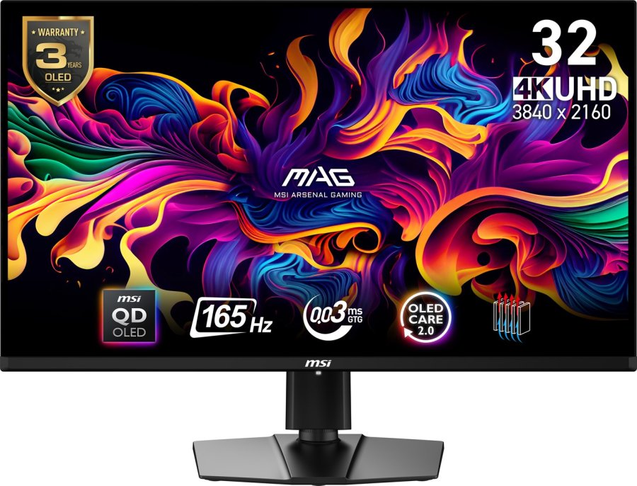MSI MAG 321UP QD-OLED computerskrm 80 cm (31.5