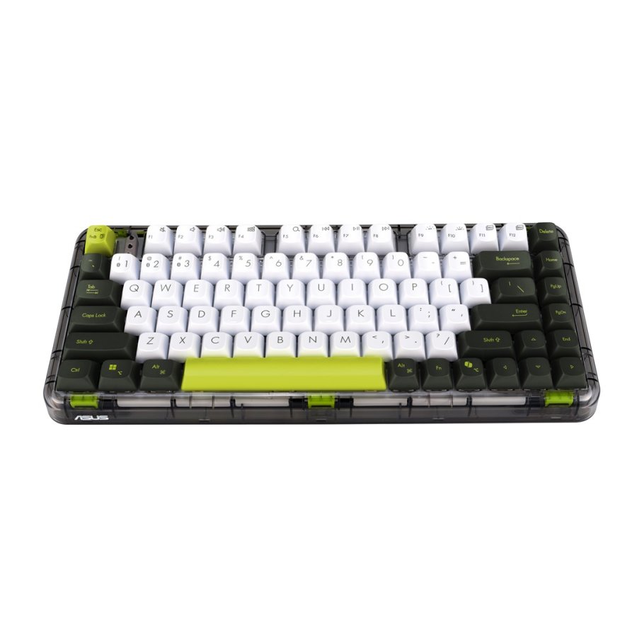 ASUS Jelly75 KD201 KEYBOARD/VT-GN/GE/83 tastatur Universel USB + RF Wireless + Bluetooth Flerfarvet #6